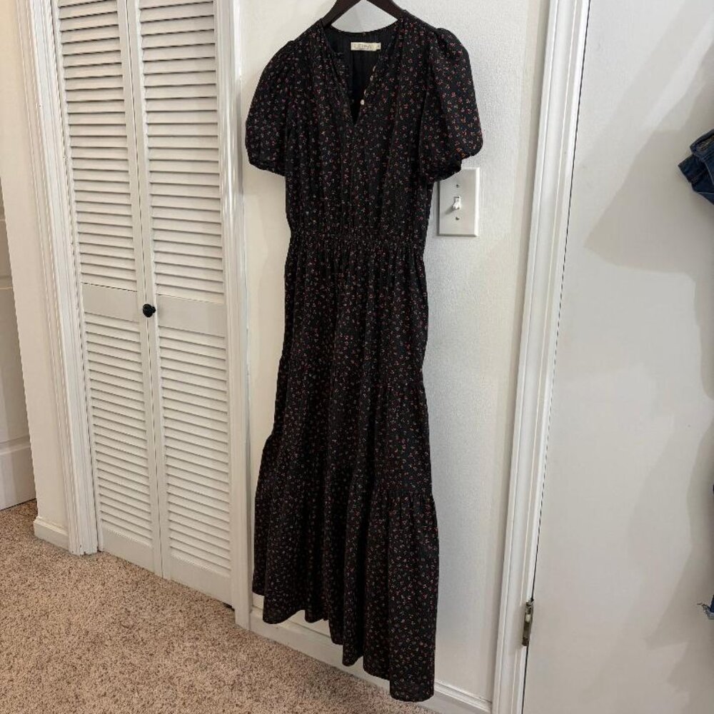 Christy Dawn The Robin Dress | Noir Pollinator Garden